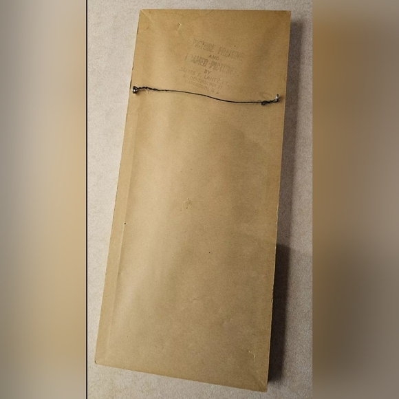 Vintage Ozz Franca Print Big Eyes Girl Ballerina Picture Framed - Picture 4 of 4